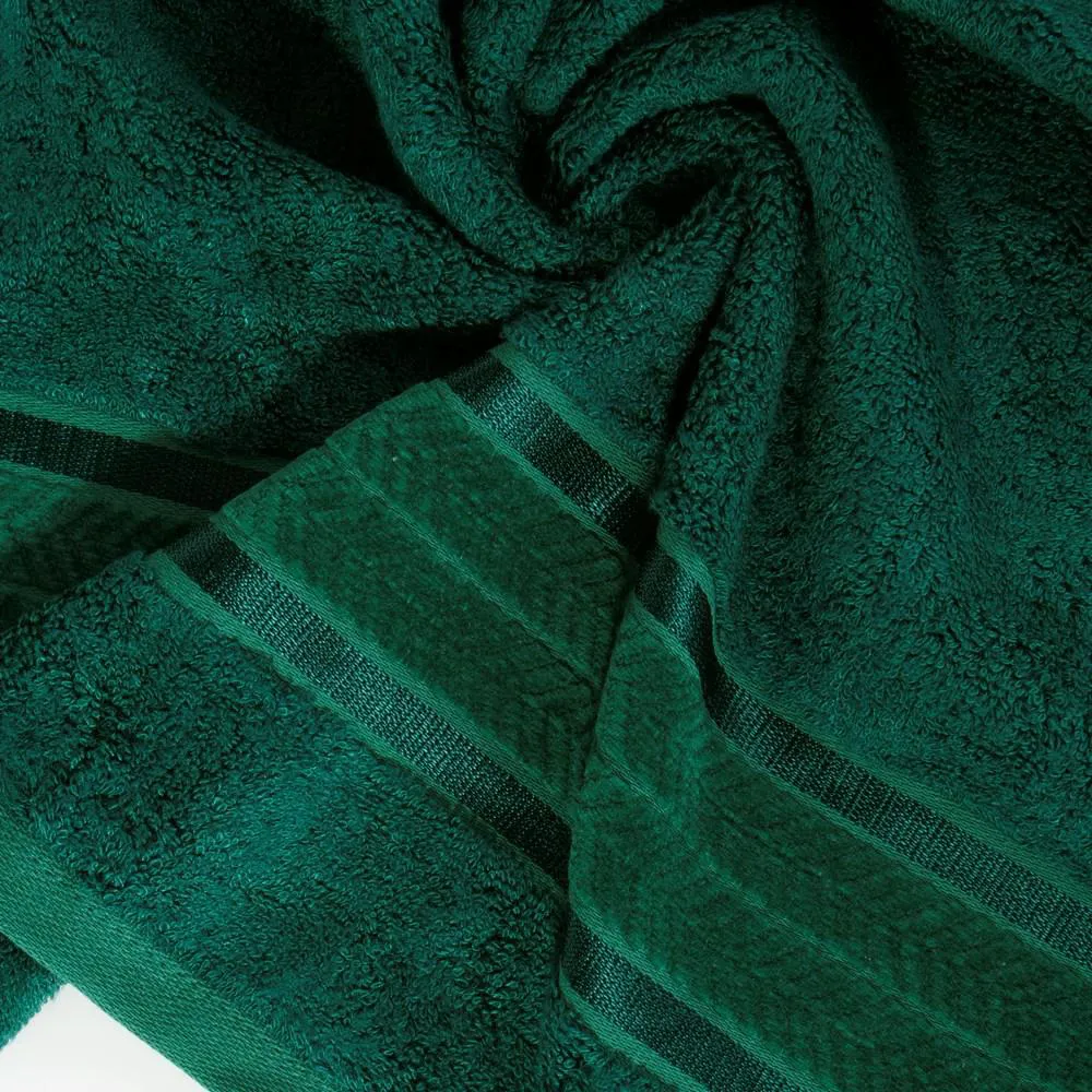 Ręcznik Miro 50x90 zielony ciemny 550g/m2 Eurofirany