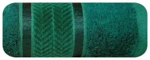 Ręcznik Miro 50x90 bambusowy zielony ciemny 550g/m2 Eurofirany