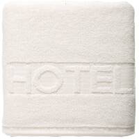 Ręcznik hotelowy 3 50x100 biały 01 napis hotel 500 g/m2 Eurofirany