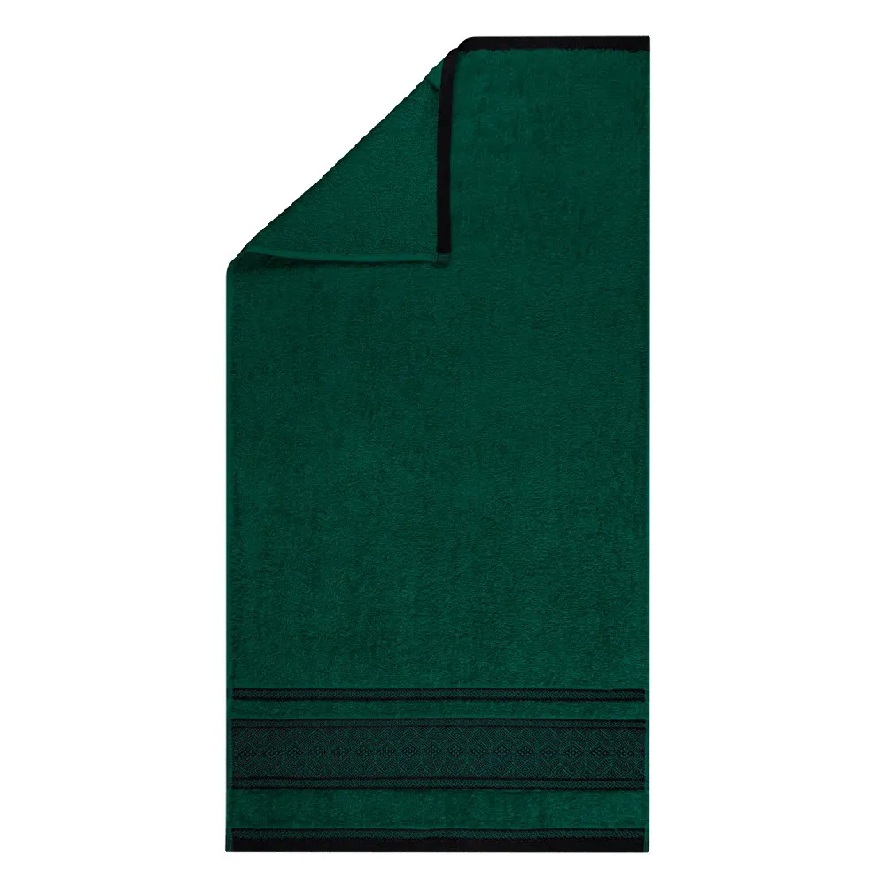 Ręcznik Panama 30x30 zielony butelkowy    frotte 500g/m2
