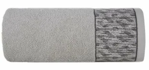 Ręcznik Kiara 50x90 stalowy frotte 500  g/m2 Eurofirany