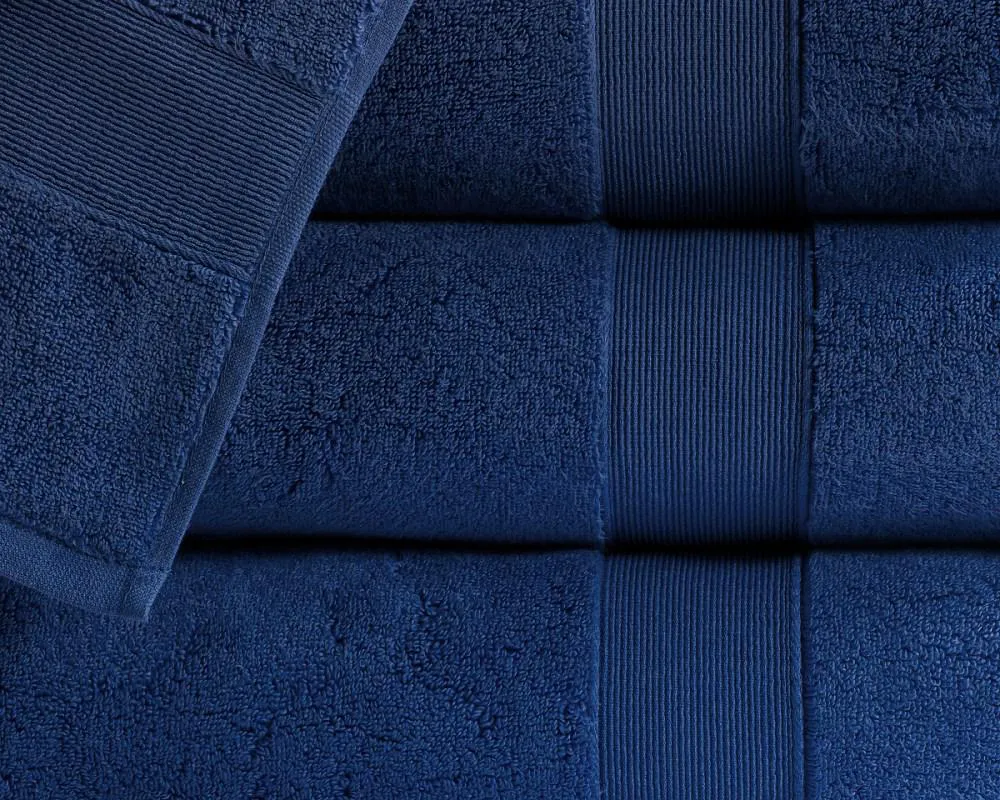Ręcznik Rocco 50x90 niebieski ciemny 109  frotte bawełniany 600g/m2