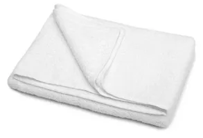 Ręcznik hotelowy 50x100 Aqua biały frotte gładki 500g/m2