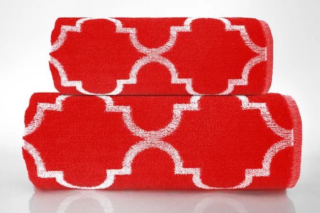 Ręcznik Decor 50x80 czerwony 500g/m2 Greno