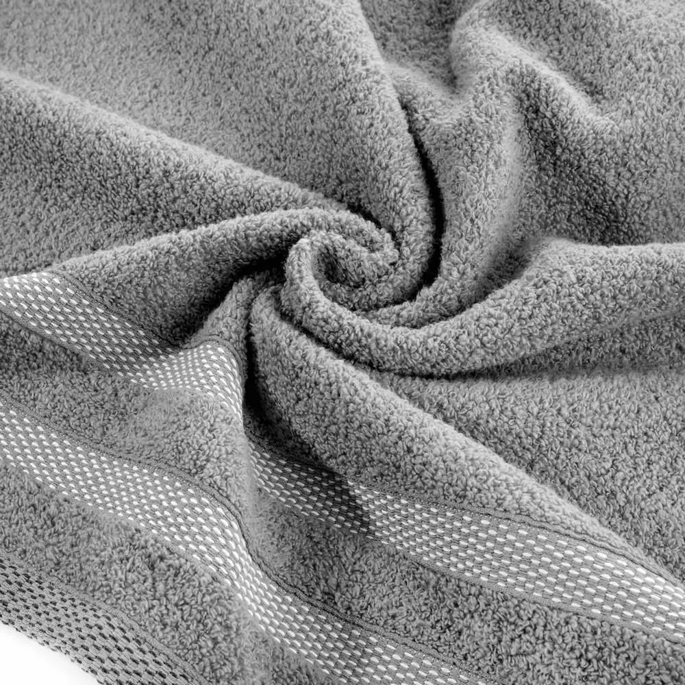 Ręcznik Riki 50x90 stalowy 04 400g/m2 Eurofirany