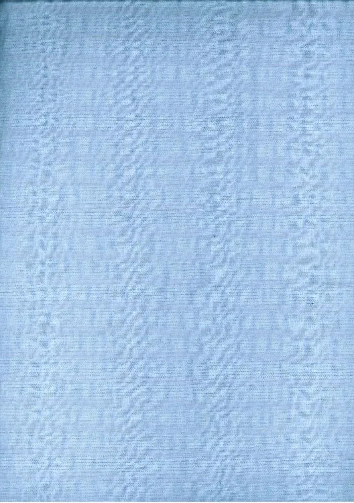 Pościel z kory 200x220 niebieska 11 jednobarwna 100% bawełna guziki