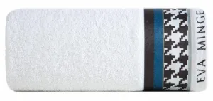 Ręcznik Eva 8 50x90 biały frotte 485  g/m2 frotte Eva Minge Eurofirany