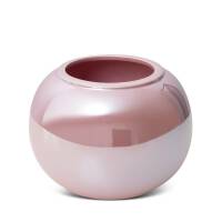 Osłonka ceramiczna Simona 1 22x22x16 na doniczkę różowa Eurofirany