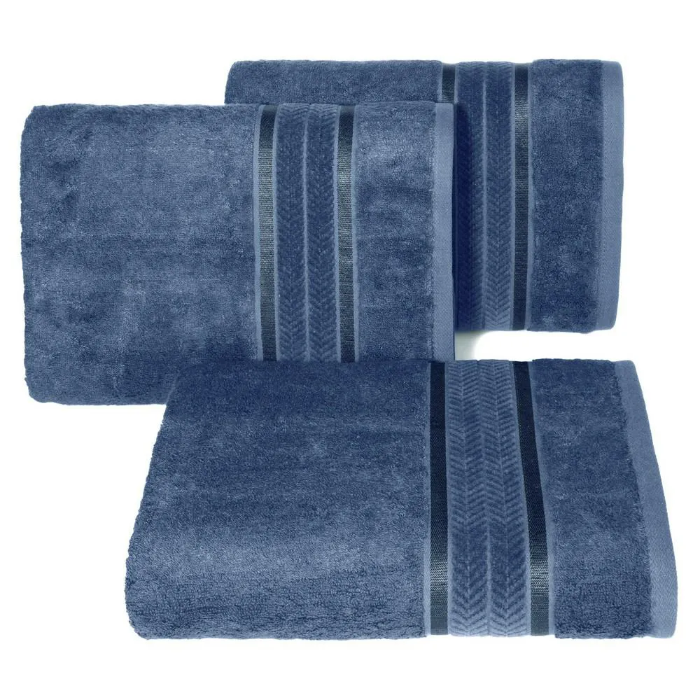 Ręcznik Miro 50x90 niebieski 550g/m2 Eurofirany