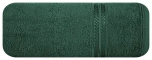 Ręcznik Lori 70x140 zielony ciemny 450g/m2 Eurofirany