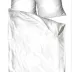 Pościel satynowa 140x200 jednobarwna biała Bielbaw Greno
