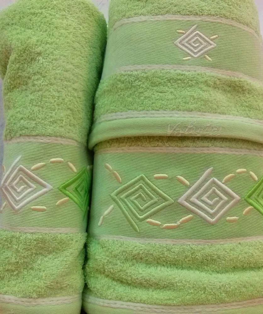Valentini  kpl ręczników 3 szt. Zielony