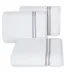 Ręcznik 50x90 Filon 01 biały 530g/m2 Eurofirany