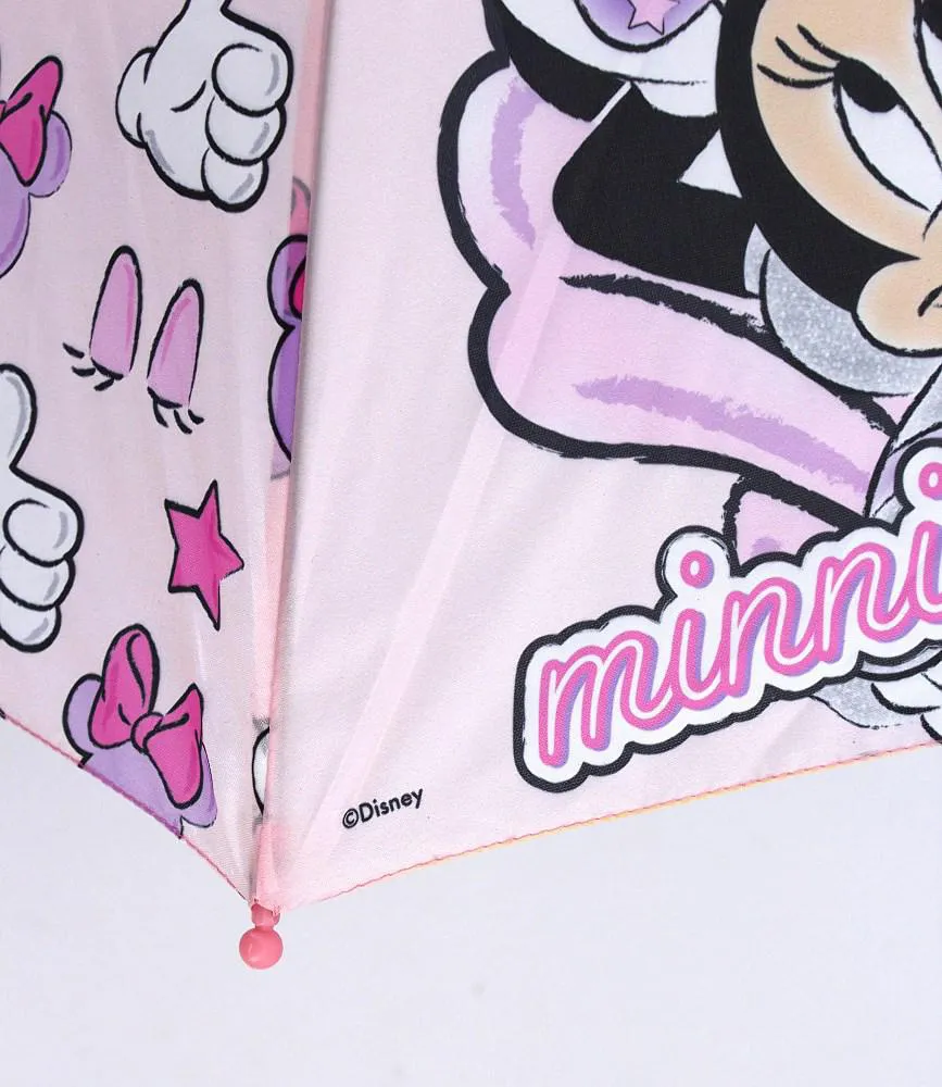 Parasolka dla dzieci Myszka Mini Minnie Mouse parasol dla dziewczynki różowy fioletowy skaza II gatunek