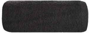 Ręcznik Gładki 1 70x140 18 Czarny 400g/m2 frotte Eurofirany