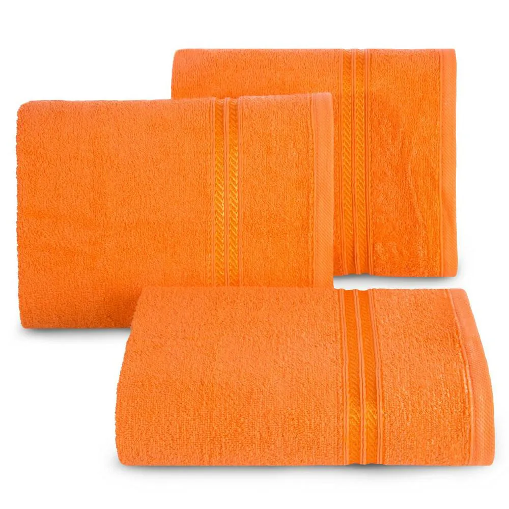 Ręcznik Lori 50x90 pomarańczowy 450g/m2 Eurofirany