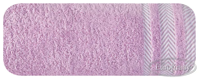 Ręcznik Mona  70x140 10 fioletowy frotte 500 g/m2 Eurofirany