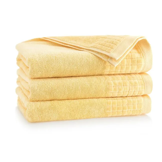 Ręcznik Paulo 3 30x50 żółty słomkowy 8587/k7-504 500g/m2