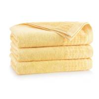 Ręcznik Paulo 3 30x50 żółty słomkowy 8587/k7-504 500g/m2