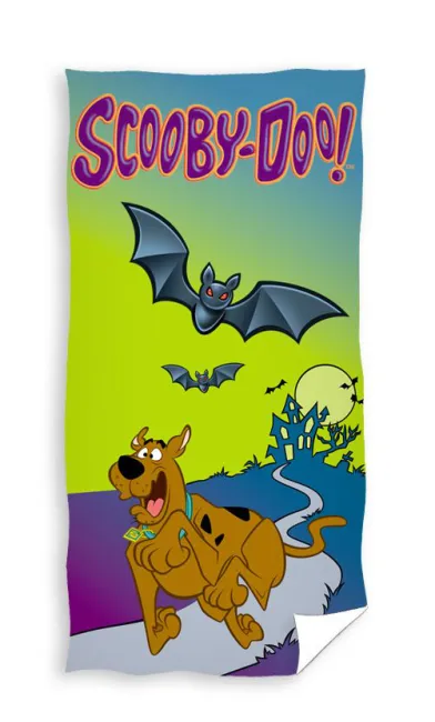 Ręcznik 70x140 Scooby Doo 0508 Scooby Doo i Nietoperz SD 9001-R