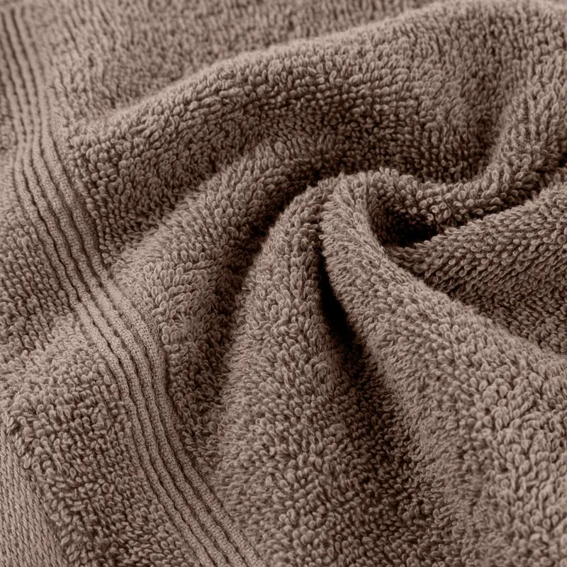 Ręcznik Aline 30x50 brązowy 500 g/m2  frotte Eurofirany