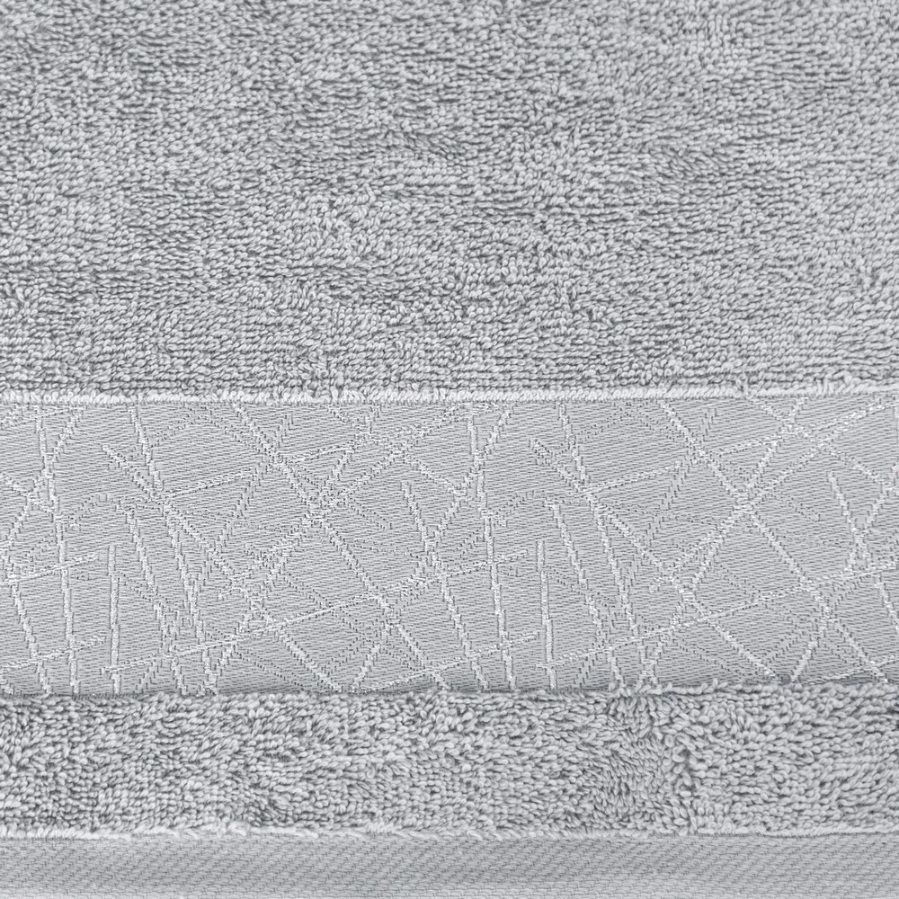 Ręcznik Nika 50x90 srebrny frotte  480g/m2 Eurofirany