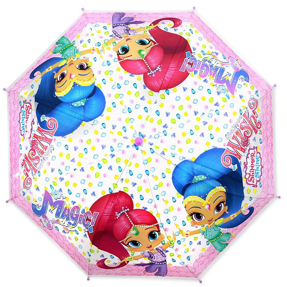 Parasolka dla dzieci Shimmer i Shine 7254 parasol przeźroczysty