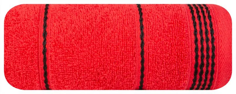 Ręcznik Mira 30x50 czerwony 13 frotte 500 g/m2 Eurofirany