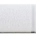 Ręcznik Emina 70x140 biały zdobiony  stebnowaną bordiurą 500 g/m2 Eurofirany