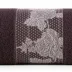 Ręcznik Isabel 70x140 fioletowy ciemny  frotte 485 g/m2 Eurofirany
