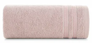 Ręcznik Ally 50x90 różowy pudrowy frotte  500 g/m2 Eurofirany