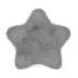 Dywanik mata 60 cm Soft Star gwiazda eko  futro szary antypoślizgowy Domarex