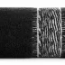 Ręcznik Nikola 70x140 czarny frotte 500   g/m2 Eurofirany