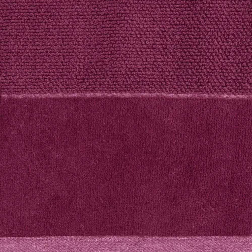 Ręcznik Lucy 70x140 amarantowy 500g/m2 Eurofirany
