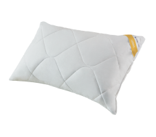 Poduszka antyalergiczna 50x60 Corneo Eco biała jednowarstwowa z włóknem kukurydzianym biodegradowalnym  Inter-Widex