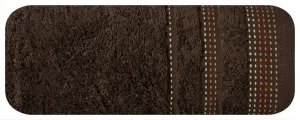 Ręcznik Pola 30x50 05 brązowy frotte 500 g/m2 Eurofirany