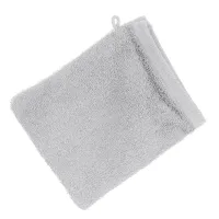 Ręcznik myjka Gładki 2 16x21 35 srebrny   rękawica kąpielowa 500 g/m2 frotte Eurofirany