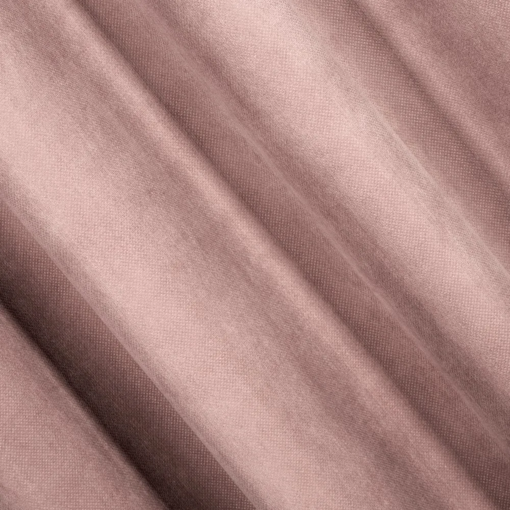 Zasłona gotowa na przelotkach 140x250 różowa ciemna welwetowa Milo Eurofirany