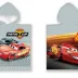 Poncho dla dzieci 50x115 Cars Auta szare  czerwone ręcznik z kapturem dziecięce Summer C23