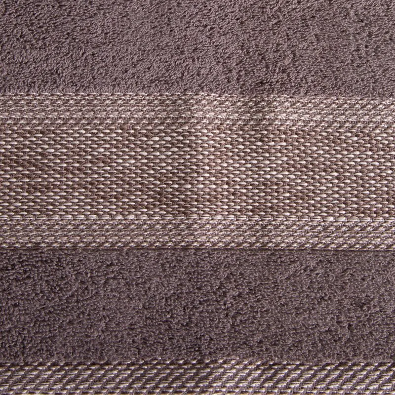 Komplet ręczników 2 szt Kali 50x70        brązowy 500g/m2 Eurofirany