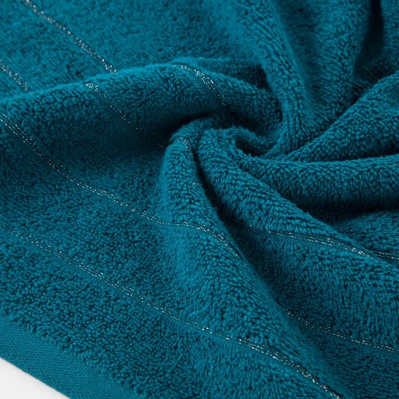 Ręcznik Dali 70x140 turkusowy frotte  500g/m2 Eurofirany