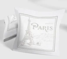 Poduszka przytulanka duża śr. 40 Paris Wieża Eiffla Paryż B-235