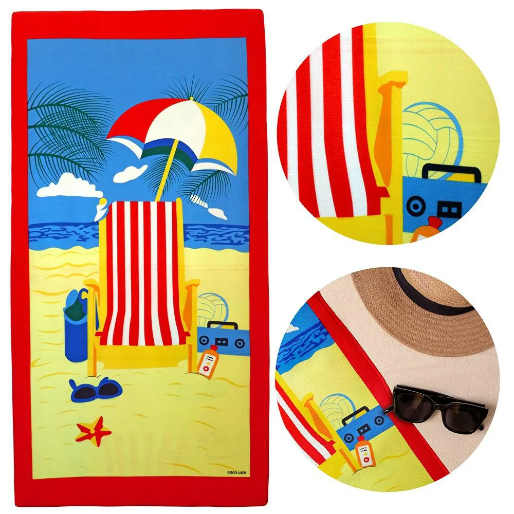 Ręcznik plażowy Summer Beach 70x140  Leżak
