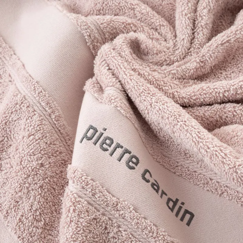 Ręcznik Nel 30x50 pudrowy różowy frotte  480 g/m2 Pierre Cardin