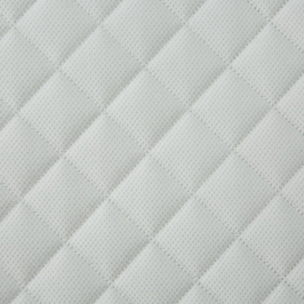 Narzuta dekoracyjna 220x240 Milo biała romby geometria welwetowa Eurofirany