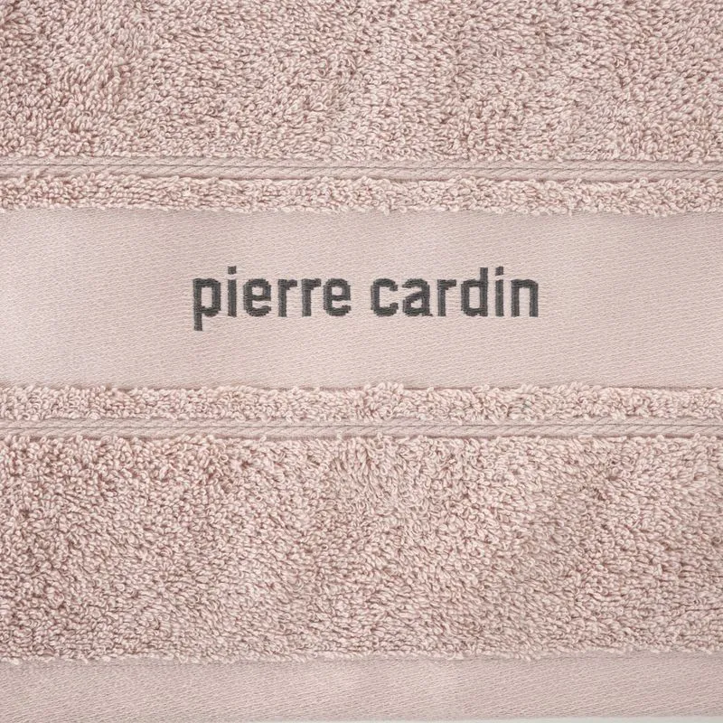 Ręcznik Nel 50x100 pudrowy różowy frotte  480 g/m2 Pierre Cardin