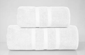 Ręcznik 90x150 Only You biały frotte 420  g/m2 Greno