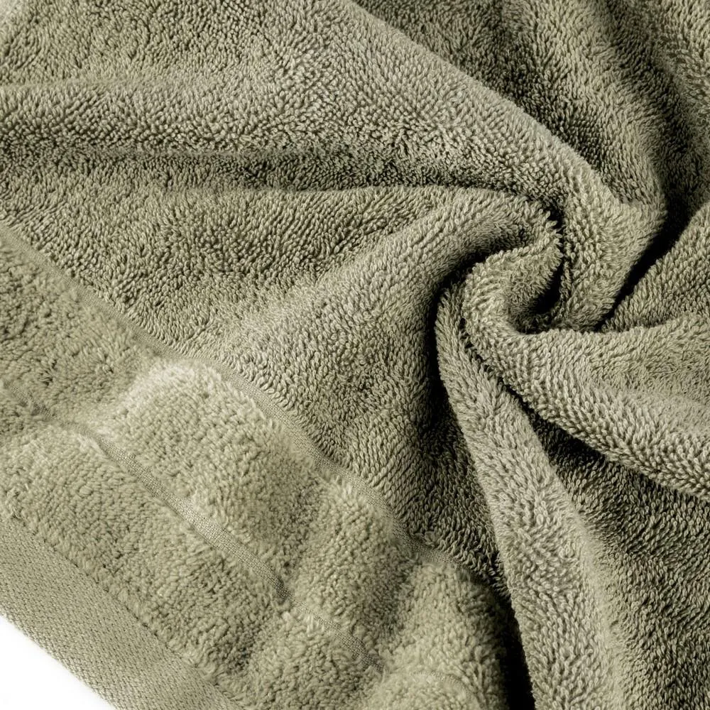 Ręcznik Damla 50x90 brązowy jasny 500g/m2 Eurofirany