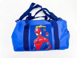 Torba sportowa podróżna Spiderman niebieska S24