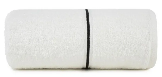 Ręcznik Bambo 50x90 biały bambusowy 500g/m2 frotte Eurofirany